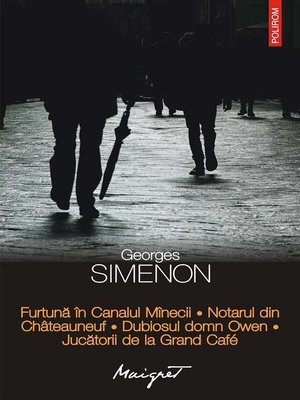 cover image of Furtună în Canalul Mînecii. Notarul din Châteauneuf. Dubiosul domn Owen. Jucătorii de la Grand Café